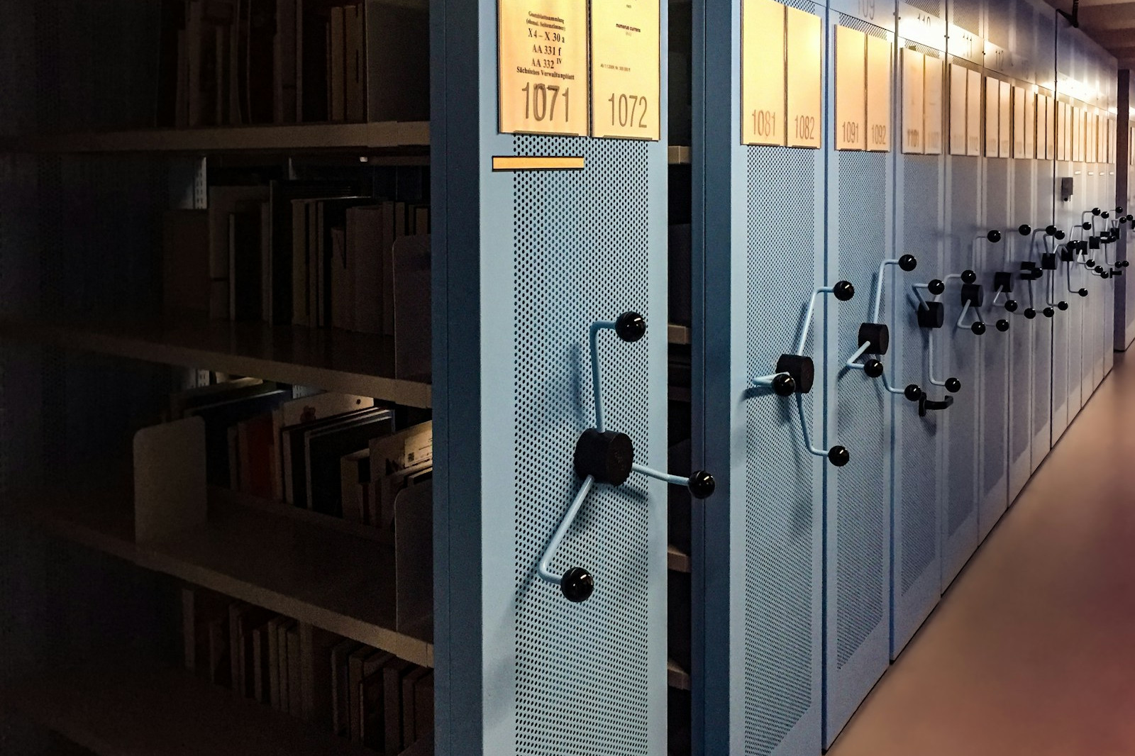 books in shelves in room